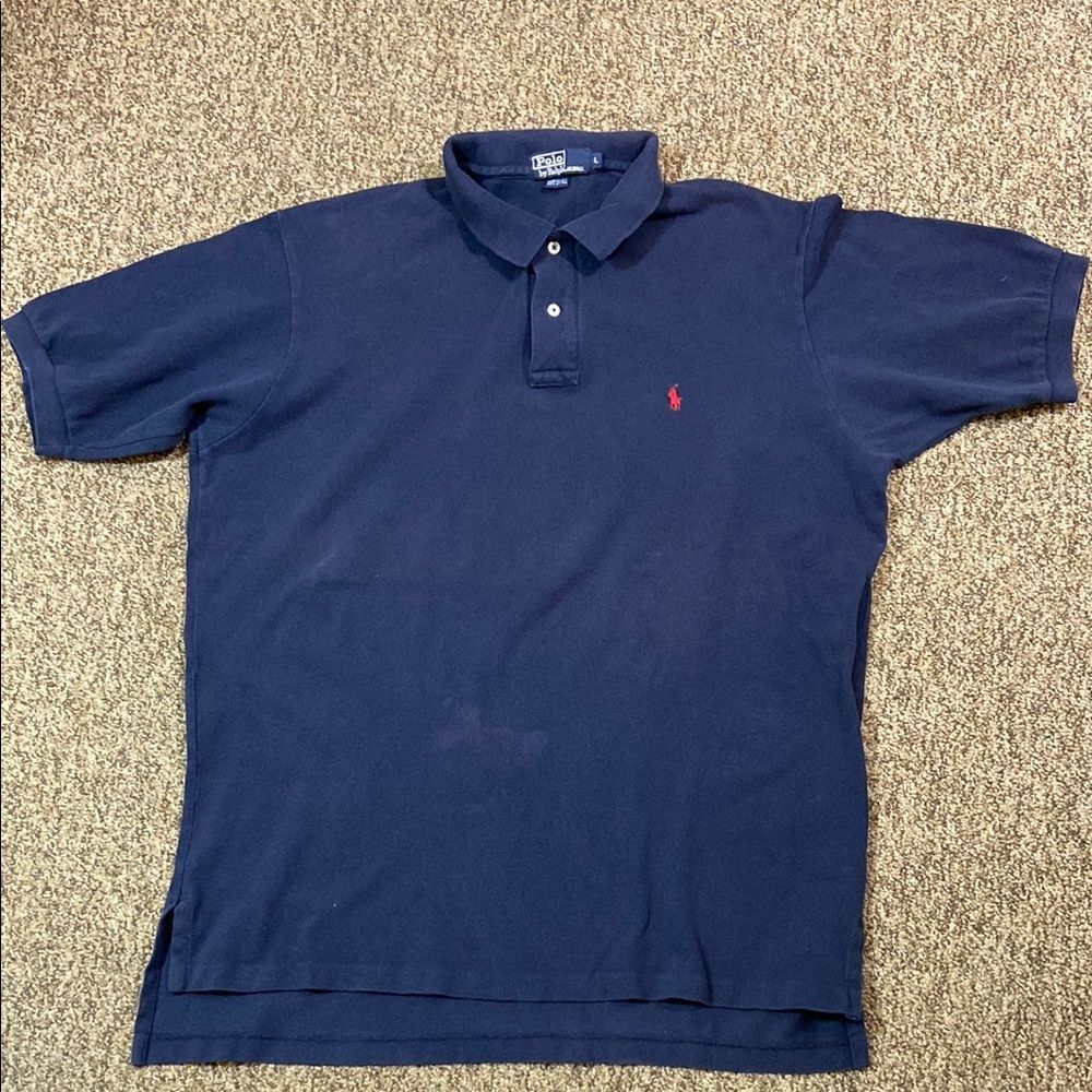 Polo by Ralph Lauren Navy Blue Polo Shirt